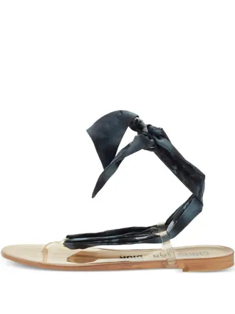 Dior Kaleidoscope sandalen met patroon - Blauw