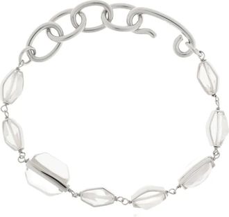 Jil Sander Bracciale a catena - Argento