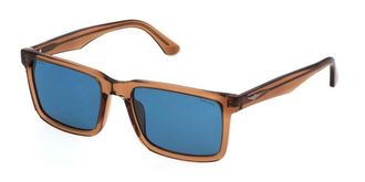 Police SPLP21E ORIGINS LITE 30 805P Mens Sunglasses Brown Size 54