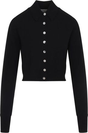 Sportmax Black Virgin Wool Perseo Cardigan