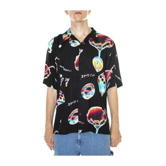 Edwin Camicia Maniche Corte - Heren - Korte mouwen Overhemden - Veelkleurig - L - Overhemden