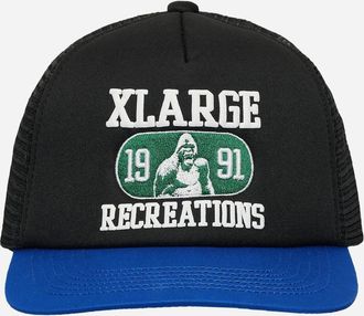 XLARGE Recreations Mesh Cap Black