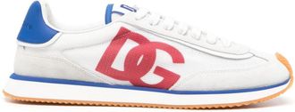 Dolce & Gabbana Aria sneakers - men - Calf Leather/Fabric/Calf Suede/Calf Leather/Fabric/Rubber - 41 - White