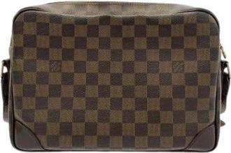 Louis Vuitton Pre-owned Nile Shoulder Bag - unisex - Vintage Schoudertas - Bruin - ONE Size - Vintage