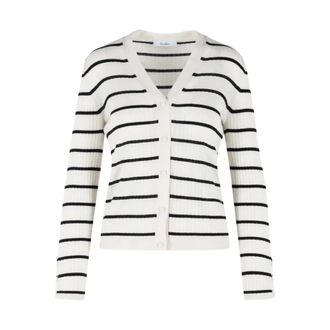 Max Mara Cardigans, female, White, Size: L Pedale Cardigan