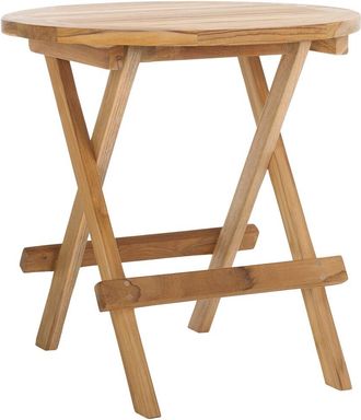 Safavieh Rory Teak Folding Round Table