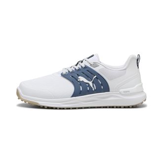 Puma Puma Mens Ignite Elevate 2 Wide, Puma White-Dark Indigo-ice Coffee, 10.5 Wide