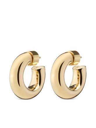 Jennifer Fisher samira huggie earrings - women - 14kt Yellow Gold - One Size