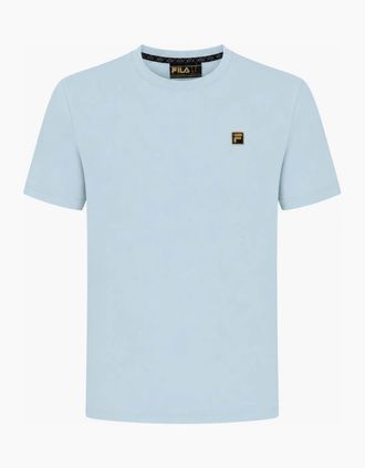 Fila Mens Fila Gold Yaxley 4 Premium T-Shirt Sterling Blue - Size: 44