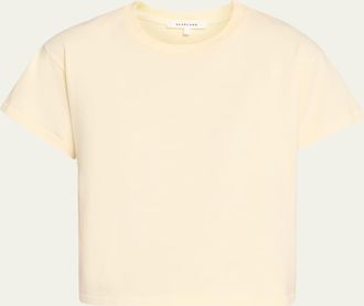 Slvrlake Denim Short-Sleeve Boxy Tee