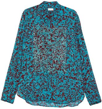 Dries Van Noten Printed Embellished Shirt