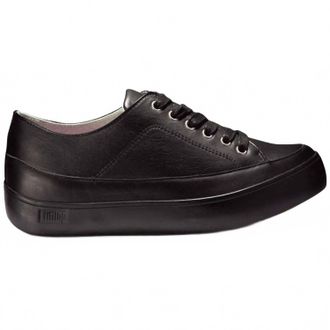 FitFlop Womens Super T Sneaker In Black