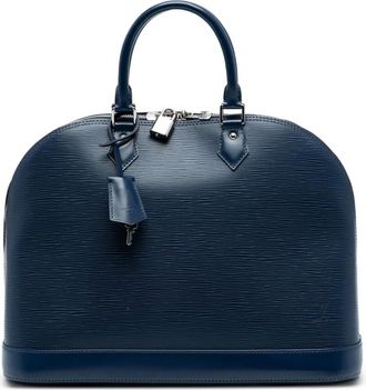 Louis Vuitton 2013 Epi Alma GM handbag - Blauw