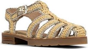 Donald J Pliner Laynar Fisherman Sandal in Platino at Nordstrom Rack, Size 8.5