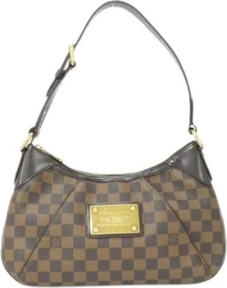 Louis Vuitton Pre-owned Shoulder Bags, female, Brown, Size: ONE SIZE Pre-owned Canvas Shoulder Bag