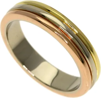 Cartier Yellow Gold (18K) Pink Gold (18K) White Gold (18K) Band Ring (Pre-Owned)