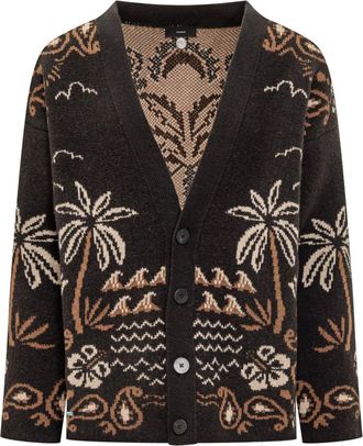 Alanui Black Paisley Cardigans