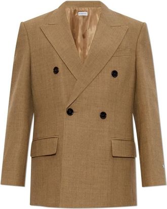 Burberry Double-Breasted Wool Blazer, Brand Size 46R ( US Size 36R )