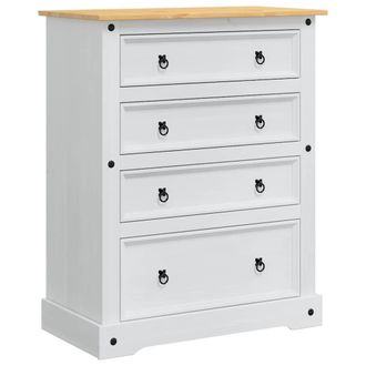 vidaXL Ba&uacute;les De Almacenamiento Con Caj&oacute;n Corona 92 X 48 X 114 Cm Vidaxl