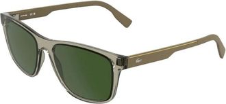 Lacoste Zonnebrillen - Heren - Zonnebrillen - Beige - 56 MM - Accessoires