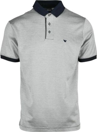 Emporio Armani Polo Shirts - Heren - Polos - Grijs - M - Tops