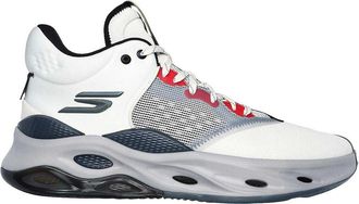 Skechers Skateschoenen van mesh voor heren (Wit/Grijs)