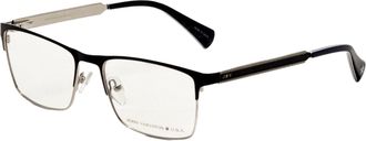 John Varvatos Mens 54 mm Black Opticals