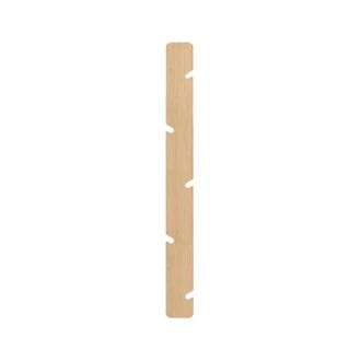Naan Furniture Perchero de pared de pino macizo 100 cm sin barnizar