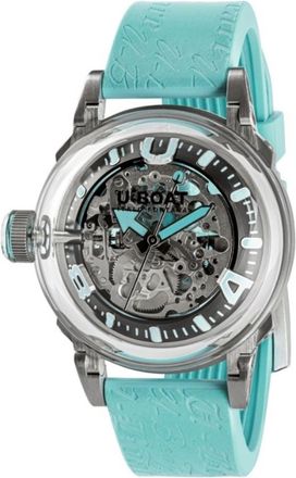 U-Boat U-65 Automatic Blue Dial Mens Watch 3345