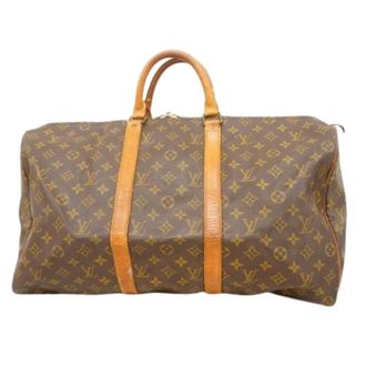 Louis Vuitton Pre-owned Weekend Bags, unisex, Brown, Size: ONE SIZE Pre-owned Boston bag