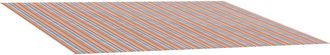 vidaXL Tela De Repuesto Para Toldos Azul Y Naranja 350 X 250 Cm Vidaxl
