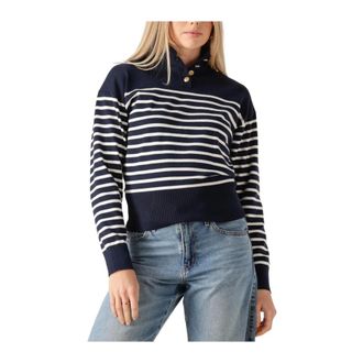 Tommy Hilfiger Dames, Truien, Blauw, Maat: M Jersey