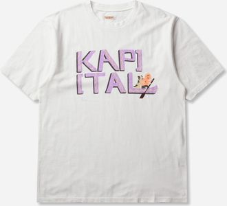 KAPITAL Men s 20/-Jersey Crew T-Shirt (Canoe Kapital) Purple