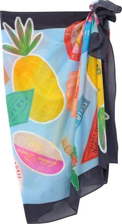 Echo Travel Stickers Sarong in Multi at Nordstrom