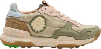 Satorisan Chacrona Linen Sneaker - Dames - Sneakers - Veelkleurig - 38 EU - Katoen - Schoenen