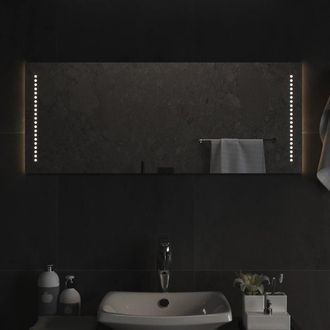 vidaXL Espejo De Ba&ntilde;o Con Led 40x100 Cm Vidaxl
