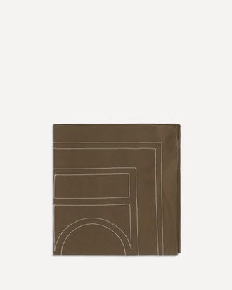Toteme Silk Scarf with embroidery Female UNI