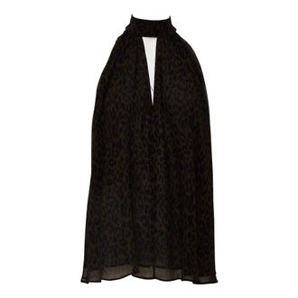 Rotate Rotate Birger Christensen, Dames, Tops, Bruin, Maat: 4XS