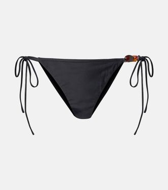 Faithfull The Brand Ombra embellished bikini bottoms