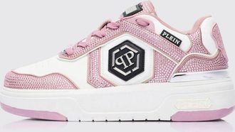 Philipp Plein Sneakers SK8R in pelle con strass applicati