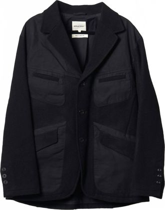 Nicholas Daley Mens Fonte Jacket In Black