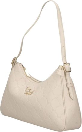 Byblos Tassen, Dames, Wit, ONE Size, Leer, Ivy Schoudertas
