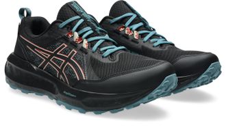 Asics Trailrunningschuh ASICS GEL-SONOMA 8 GTX, Herren, Gr. 42,5, schwarz, spice latte, Synthetik, Schuhe Trailrunningschuh, wasserdicht