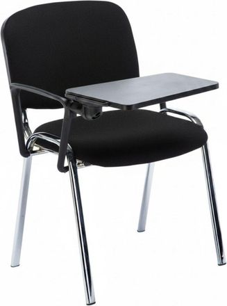 Regalos Miguel Sillas De Escritorio - Pack 4 Sillas Ofis Chrome Con Pala - Negro