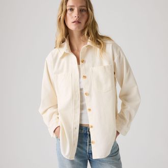 Levi's Iris Overshirt - Womens - XS - White