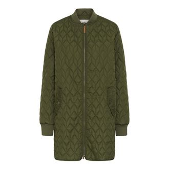 Kaffe Parka - Coats - Mujer - Verde - 3XL