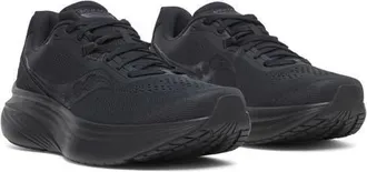 Saucony Lancer Running Shoe in Triple Black at Nordstrom, Size 7.5