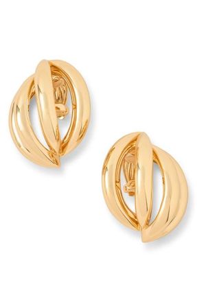 Jennifer Fisher Abstract Line Clip-On Earrings in Gold at Nordstrom