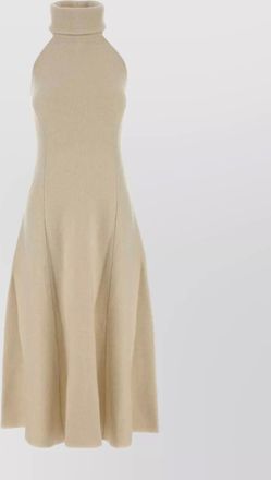 Magda Butrym cashmere silk wool midi dress