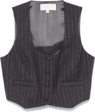 Racil Tony Waistcoat - Womens - Viscose/Acetate/Wool/Silk